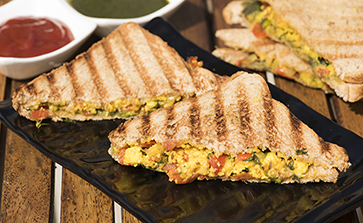 Moringa Paneer Sandwich